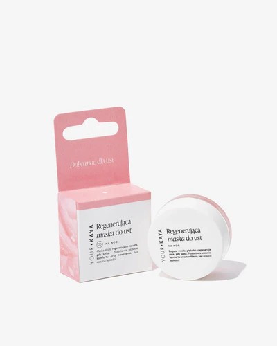 Masca dvs. de noapte regenerantă pentru buze Kaya Raspberry Dream