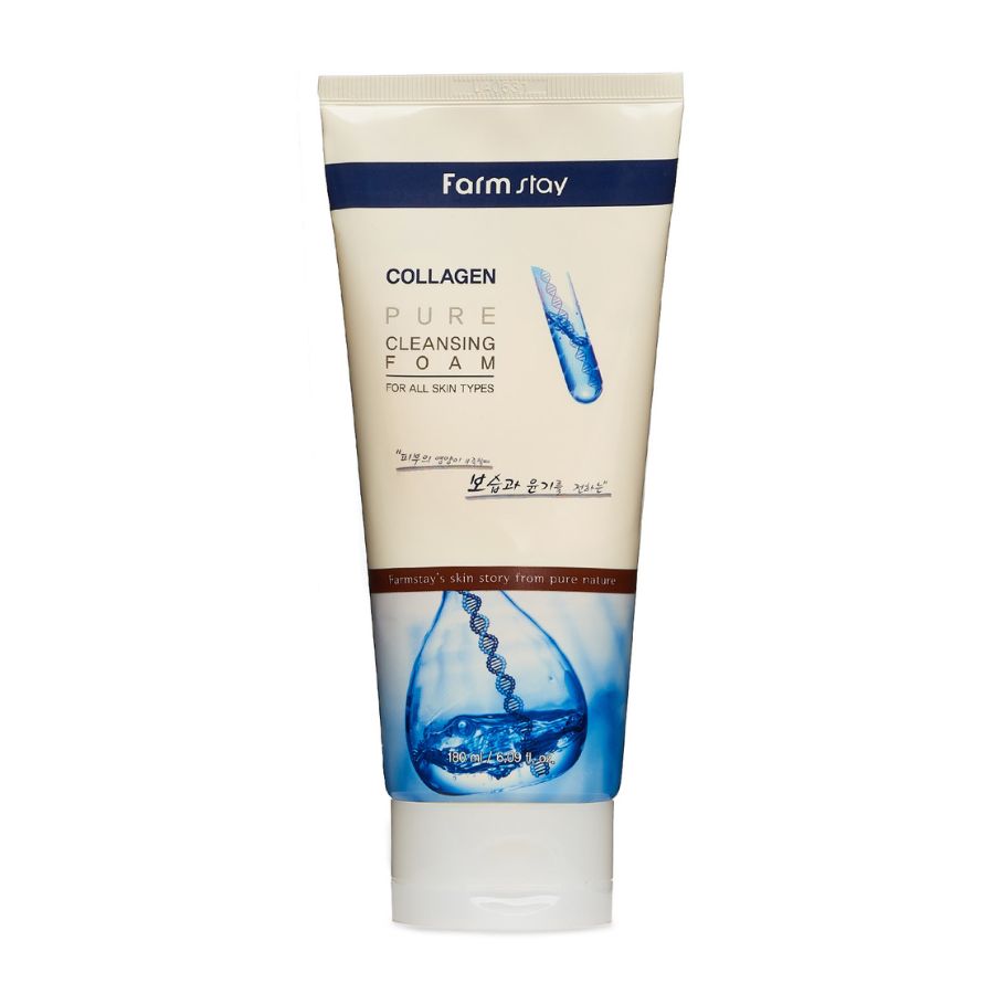 Farmstay Collagen Moisturising Face Wash cu colagen 180ml