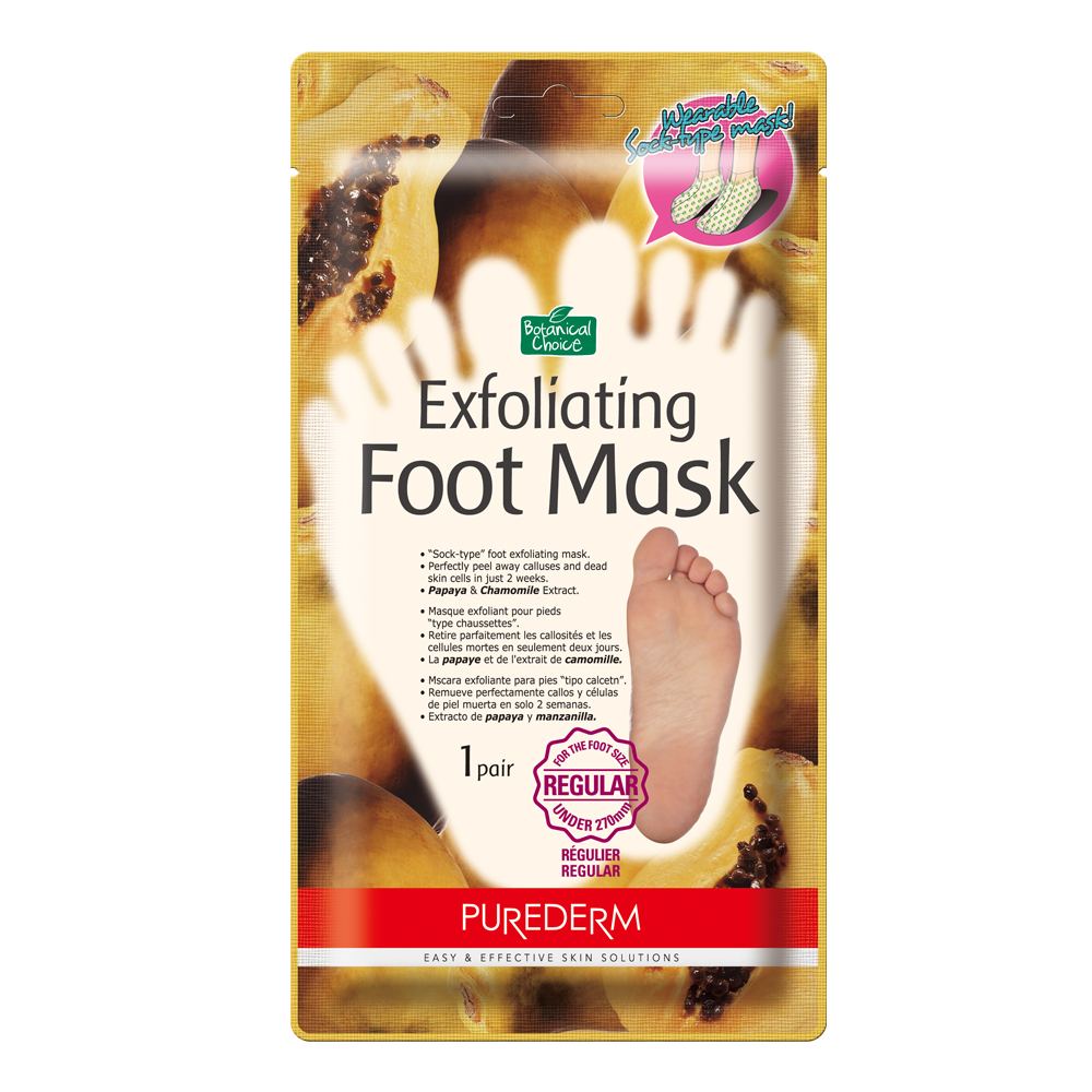 Purederm Mască exfoliantă pentru picioare