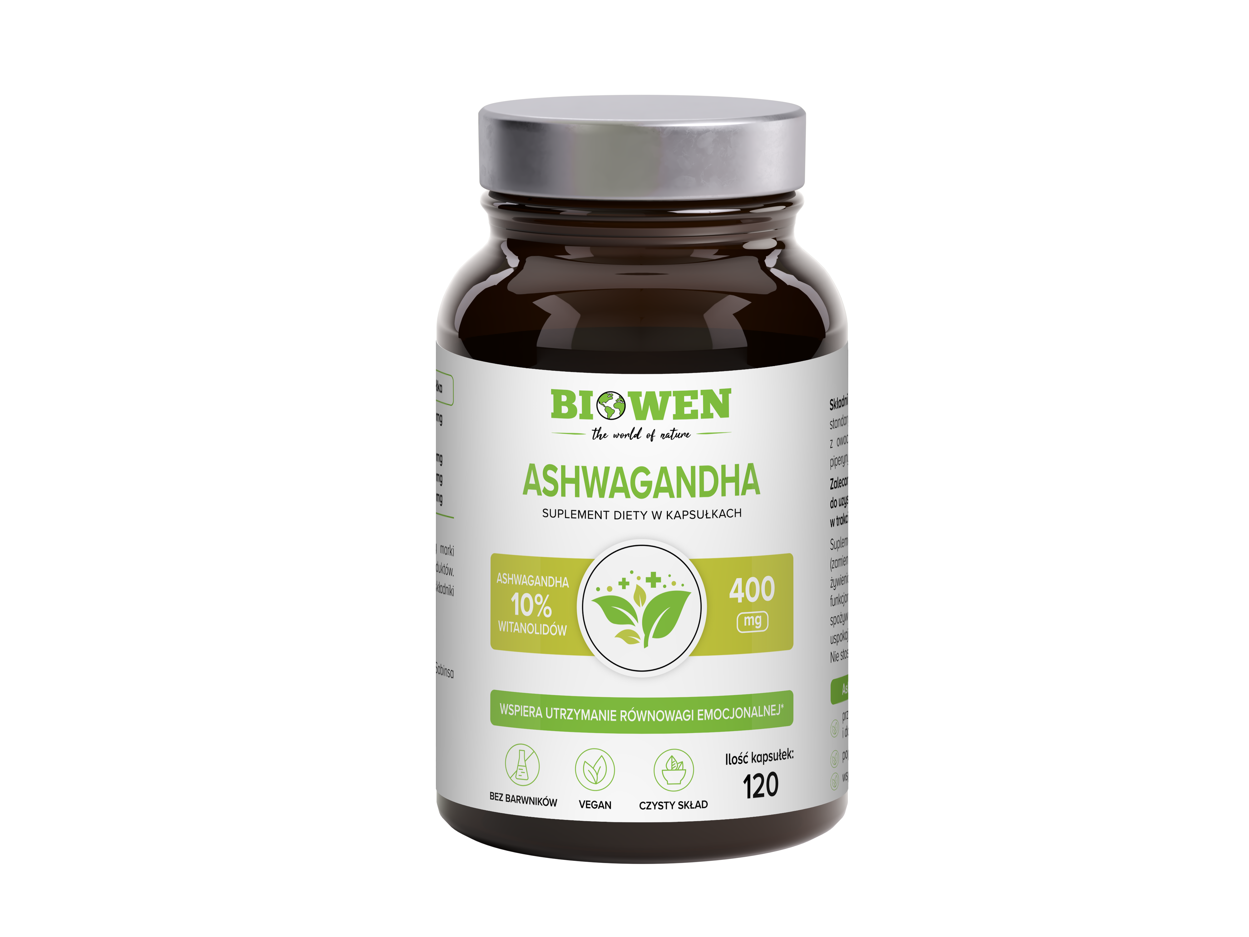 Biowen Ashwagandha Supliment alimentar 120 capsule