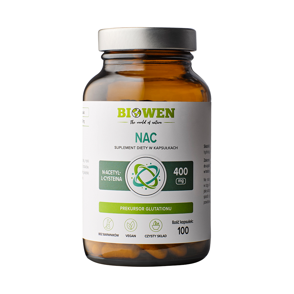 Biowen NAC Supliment alimentar 100 capsule