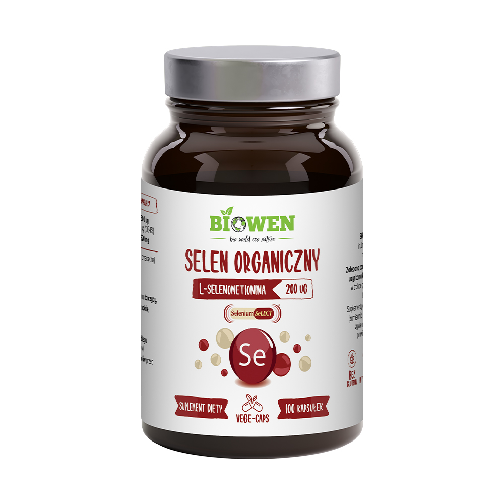 Biowen Seleniu organic - supliment alimentar, 100 capsule
