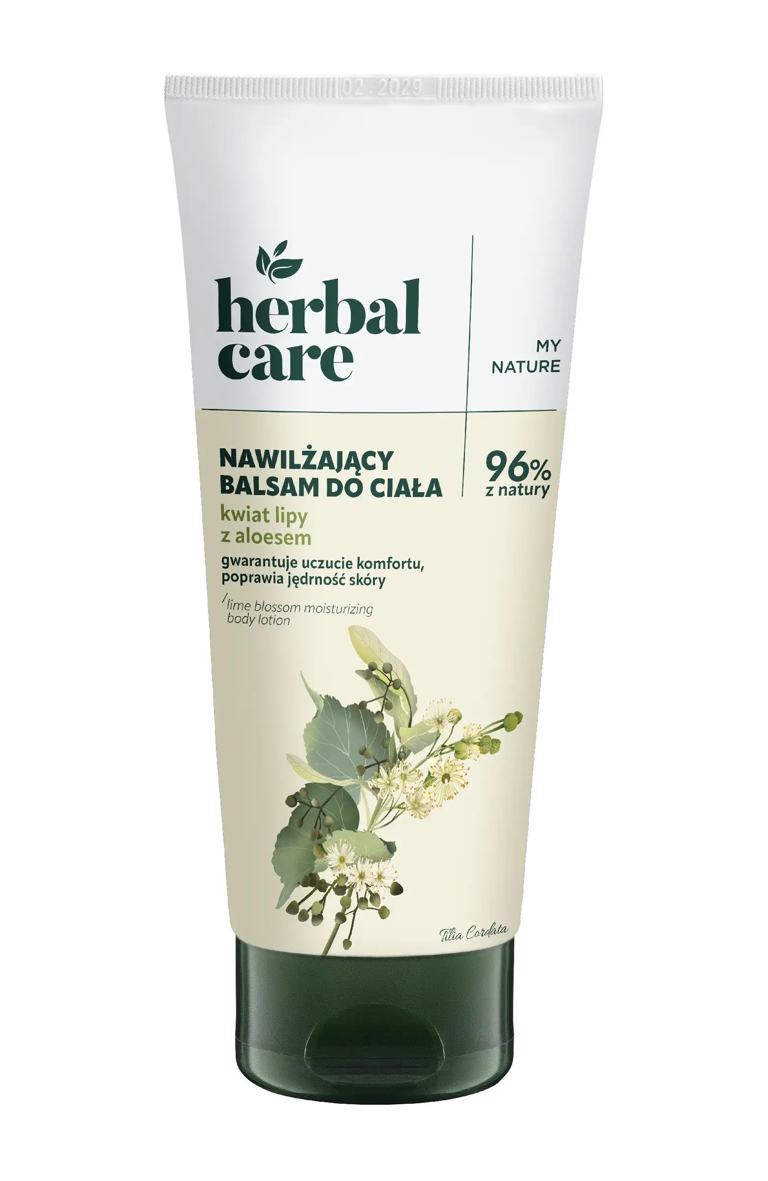Farmona Herbal Care Balsam hidratant pentru corp cu flori de tei și aloe vera 200 ml