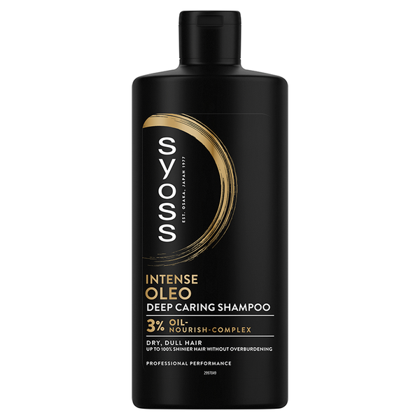 Syoss Intense Oleo Șampon pentru păr uscat și mat 440 ml