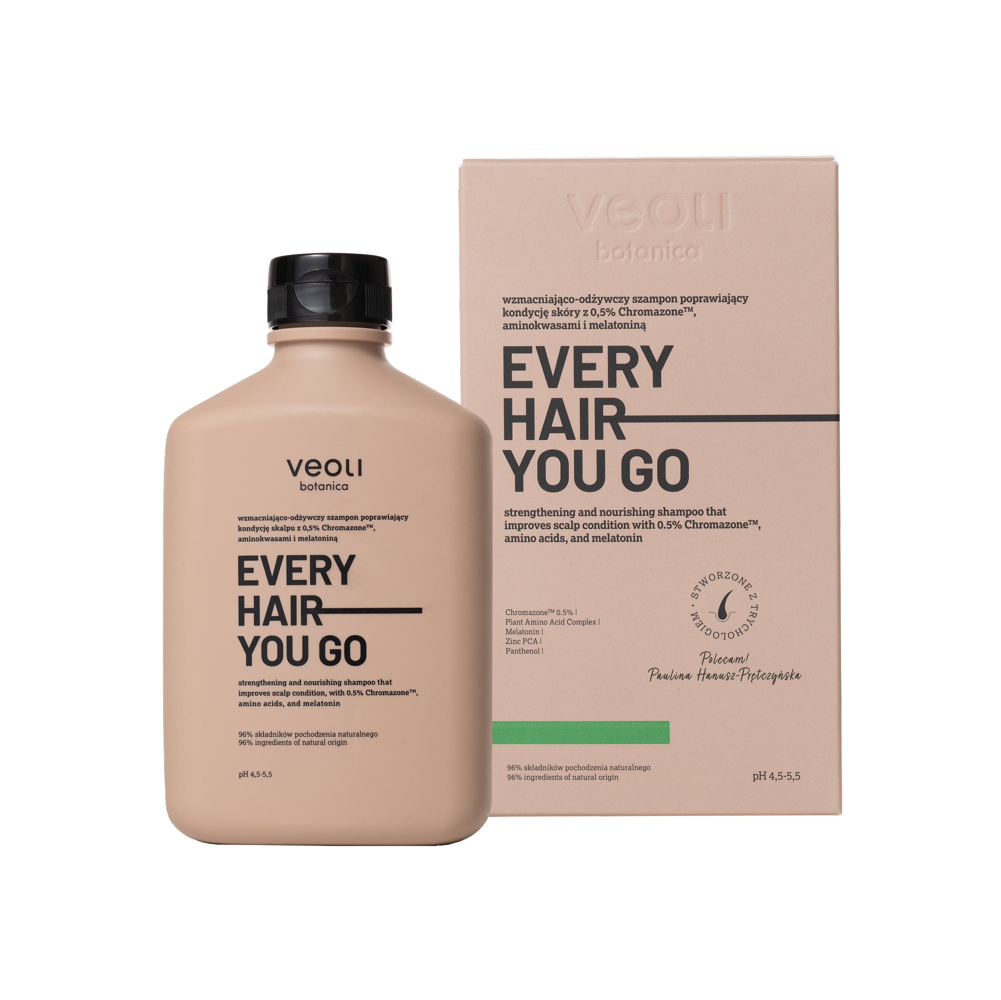 Veoli Botanica Every Hair You Go Wzmacniająco-Odżywczy Szampon Poprawiający Kondycję Skóry 300ml