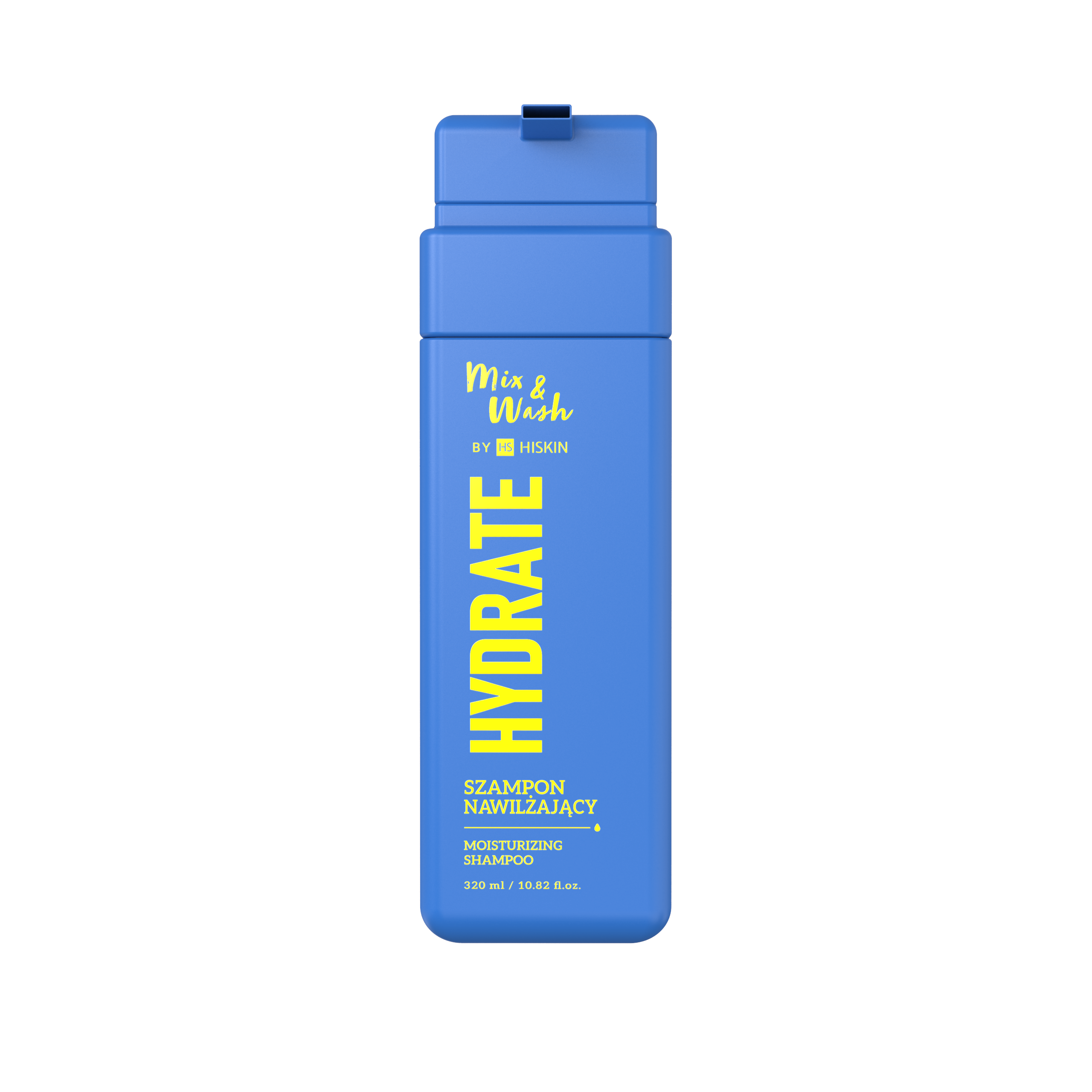 HISKIN Mix & Wash Nawilżający Szampon do Włosów 320ml