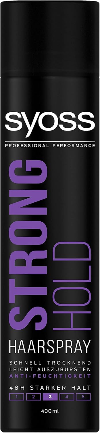 Syoss Strong Hold 3 Lac de fixare pentru păr 400 ml