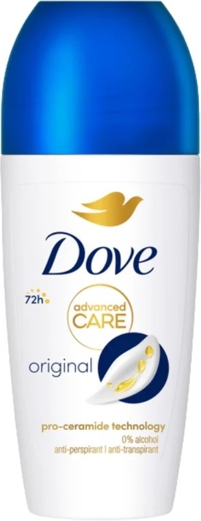 Dove Advanced Care Original 72h Antitranspirant cu bilă 50 ml