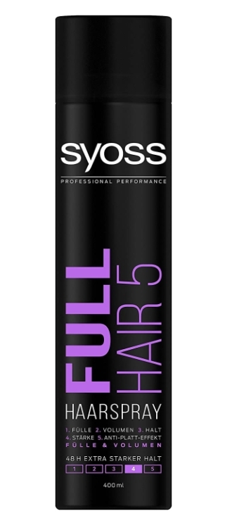 Syoss Full Hair 5 Lac de păr cu fixare foarte puternică 400 ml