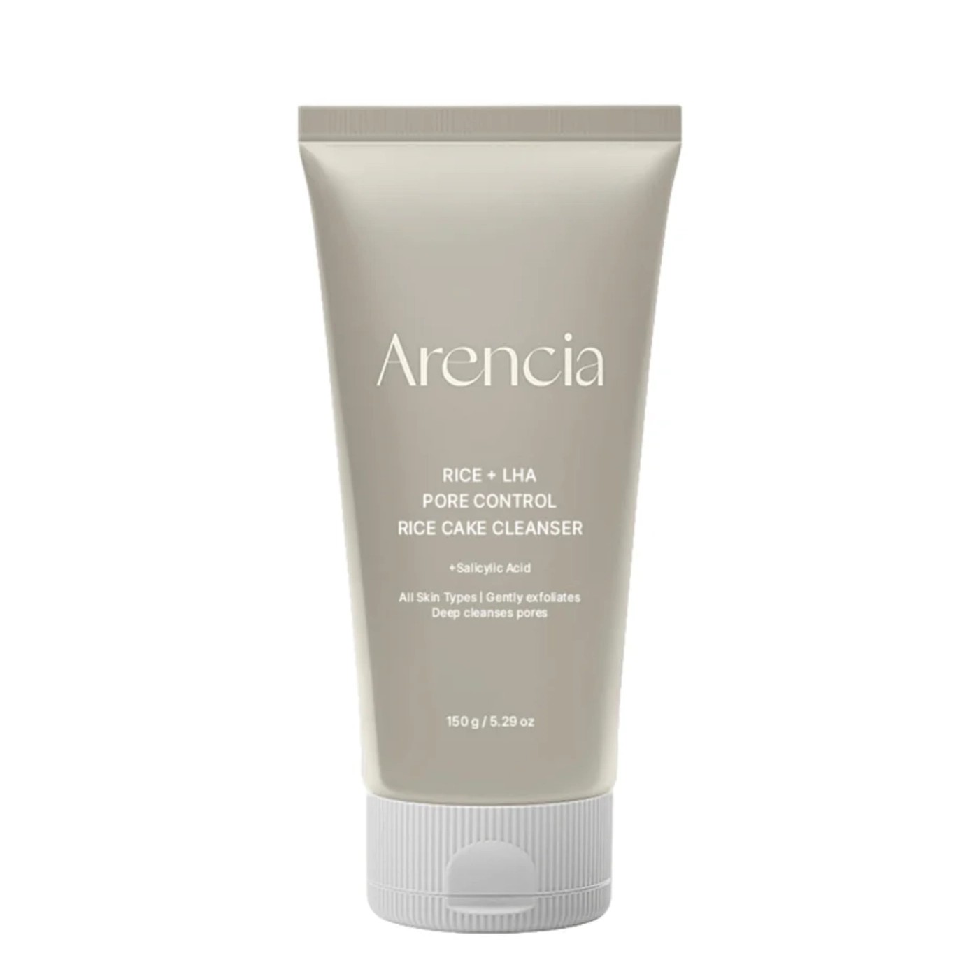 Arencia Rice + LHA Pore Control Rice Cake Cleanser Pasta do Mycia Twarzy z Kwasem Salicylowym 150g
