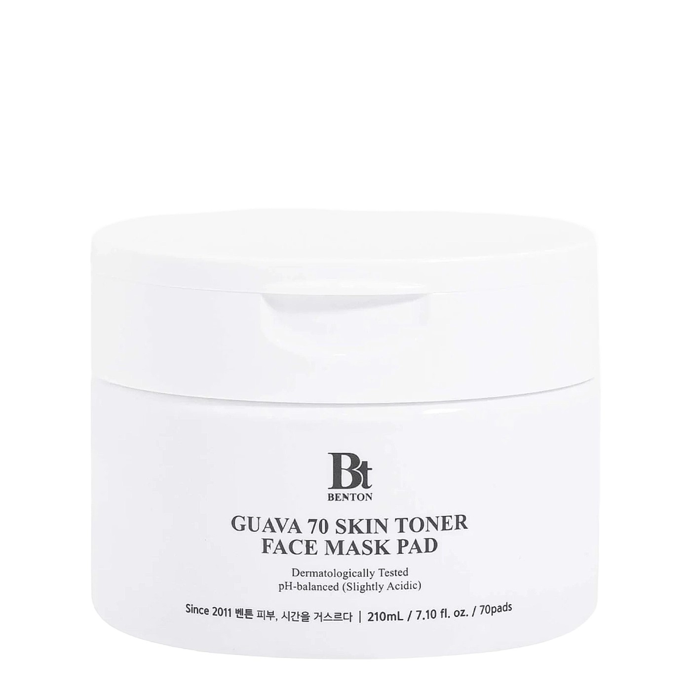 Benton Guava 70 Skin Toner - Discuri tonifiante pentru față, 70 buc., 210 ml