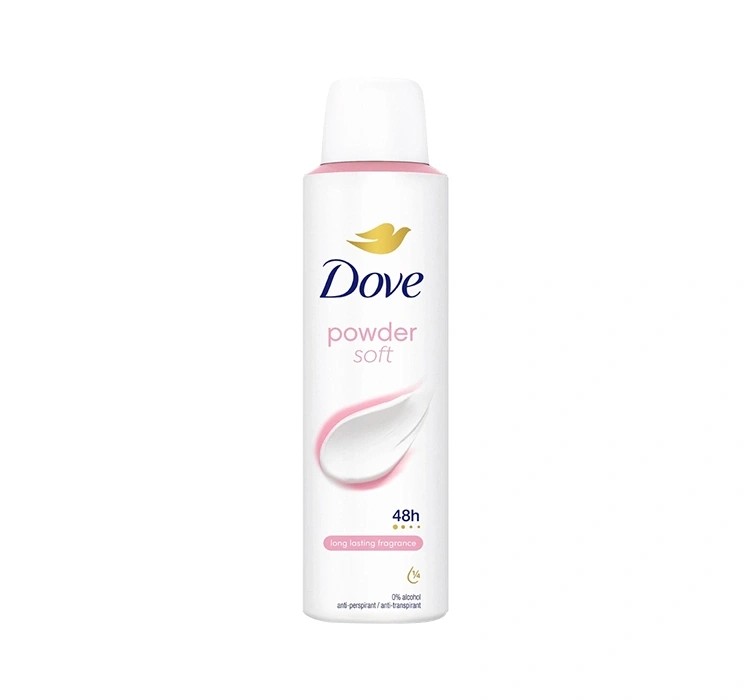 Dove 48h Antiperspirant sub formă de spray Powder Soft 150 ml