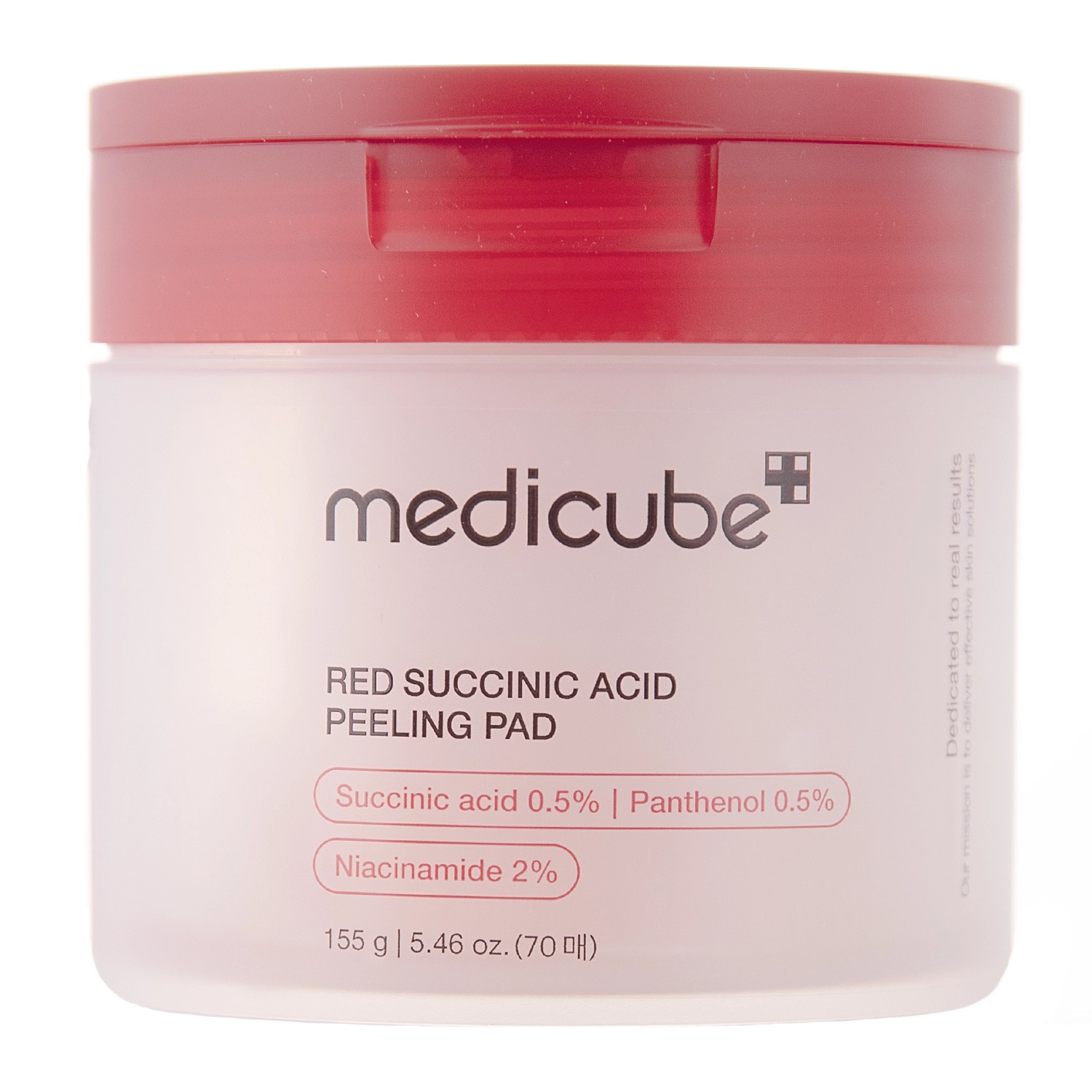 Medicube Red Succinic Acid Peeling Pad Złuszczające Płatki do Twarzy 70 Sztuk