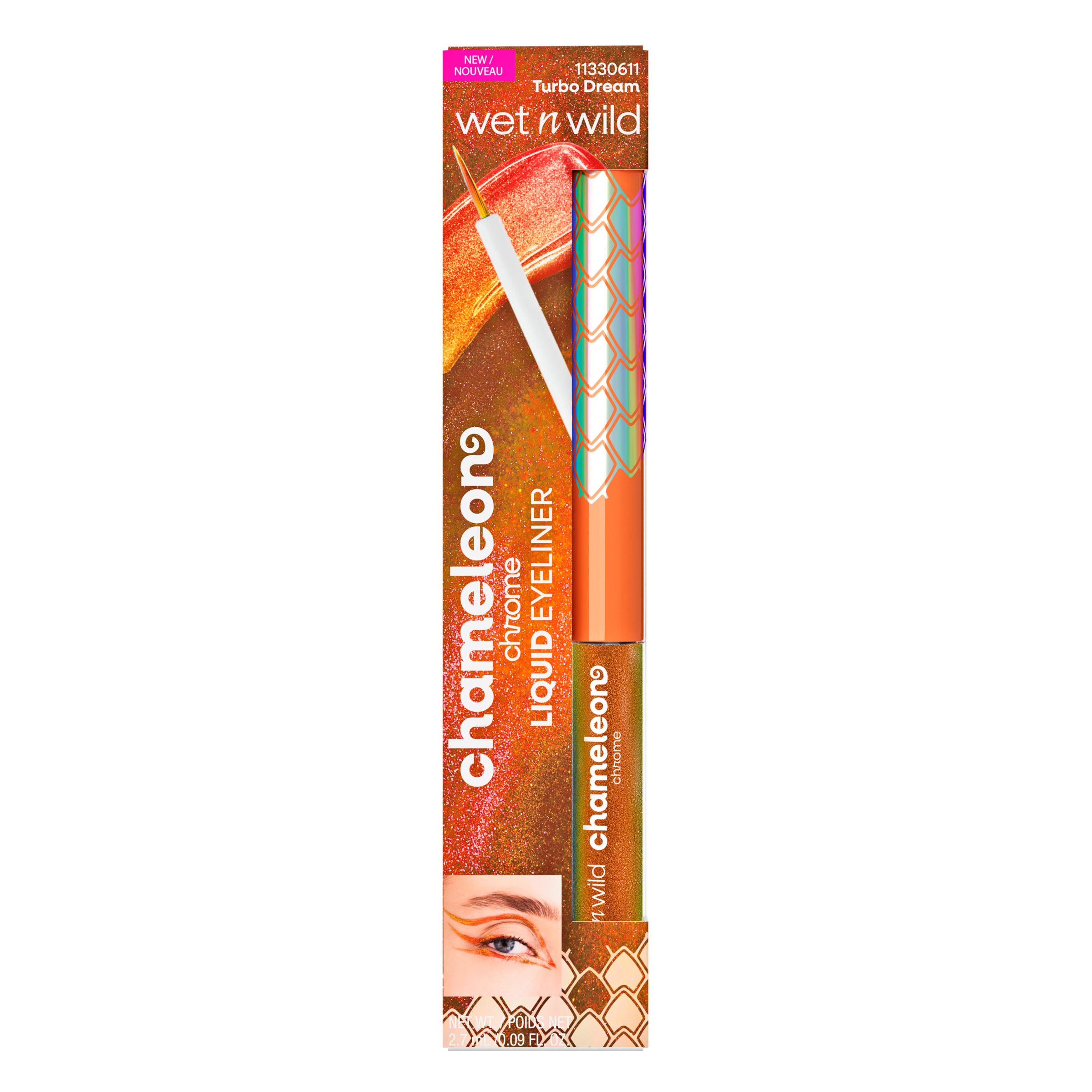 Wet n Wild Chameleon Chrome Eyeliner lichid Turbo Dream