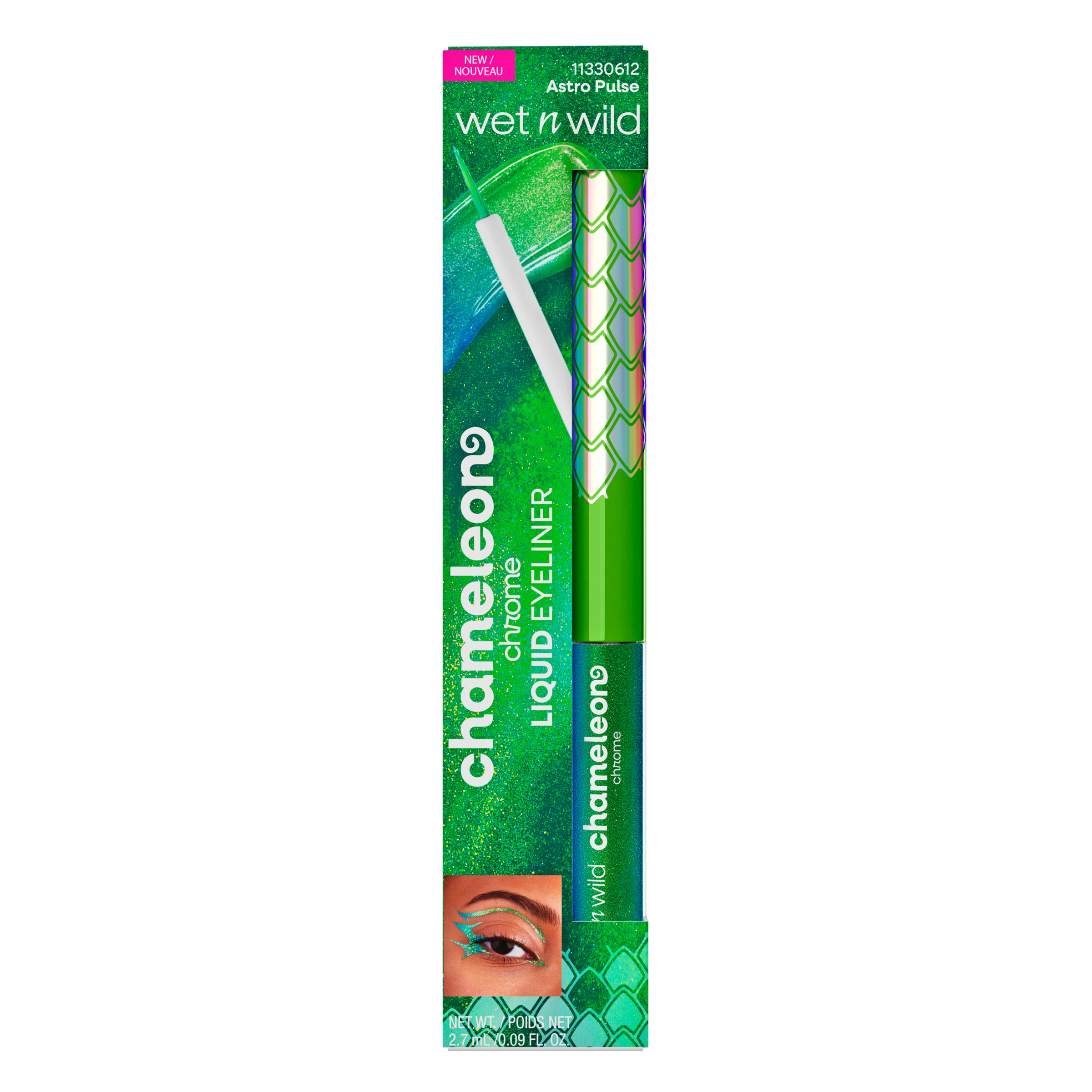 Wet n Wild Chameleon Chrome Eyeliner lichid Astro Pulse