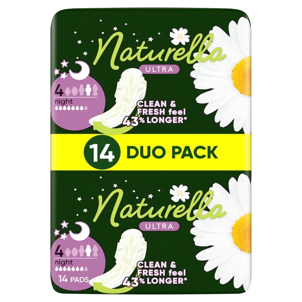 Naturella Ultra Night - Absorbante igienice, 14 bucăți