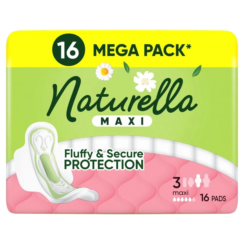 Naturella Maxi - Absorbante igienice, 16 bucăți