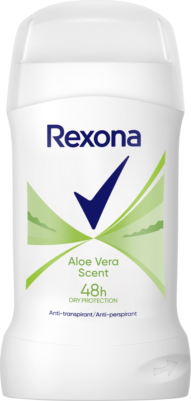 Rexona Antiperspirant sub formă de stick cu parfum de aloe vera, 48 ore, 50 ml