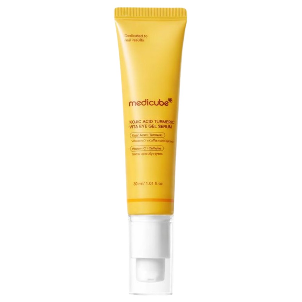 Medicube Kojic Acid Turmeric Vita Eye Gel Serum - Ser iluminator pentru zona ochilor 30 ml