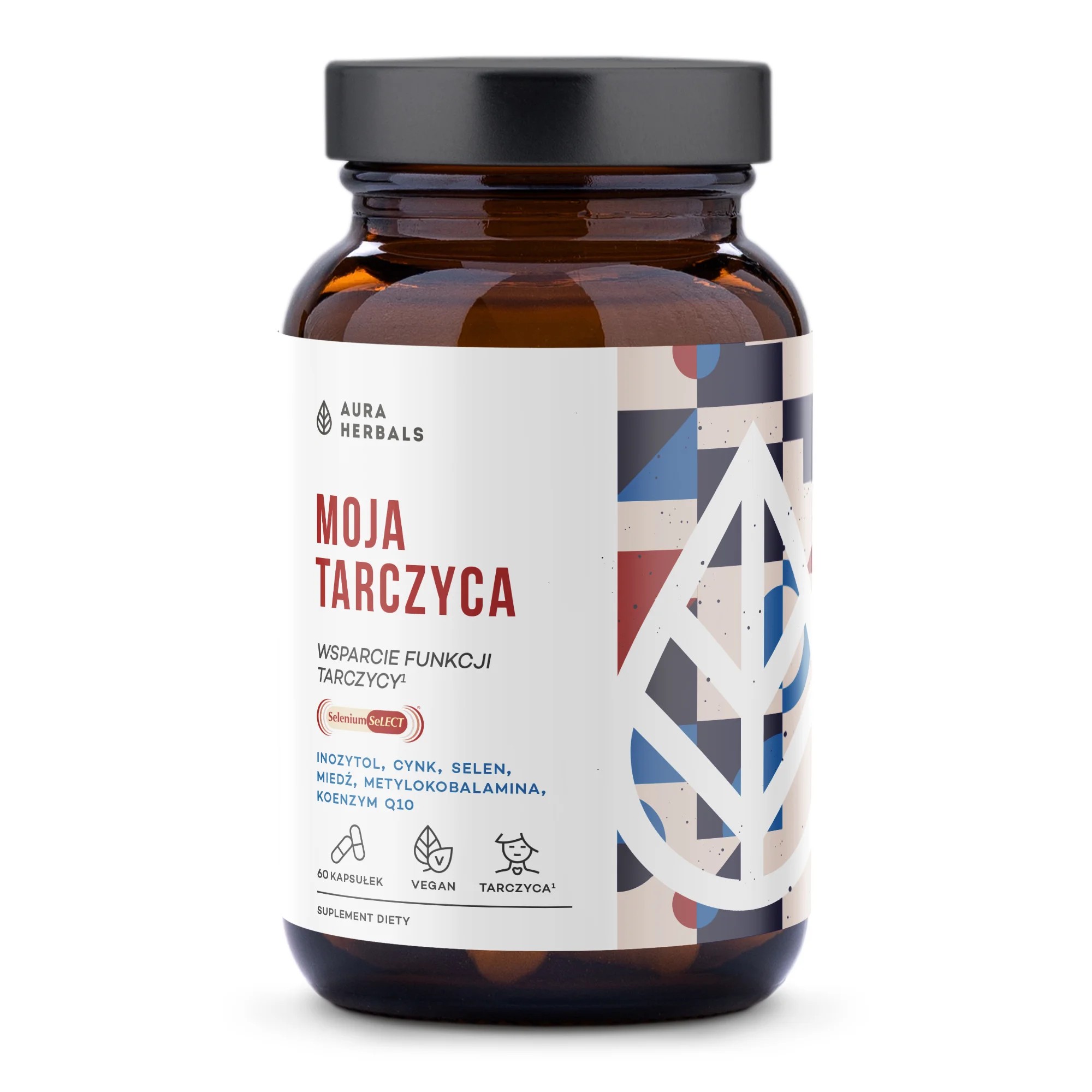 Aura Herbals Moja Tarczyca - Supliment alimentar, 60 de capsule