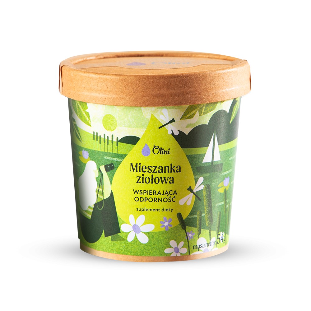 Olini Amestec de plante pentru întărirea imunității - Supliment alimentar 54 g