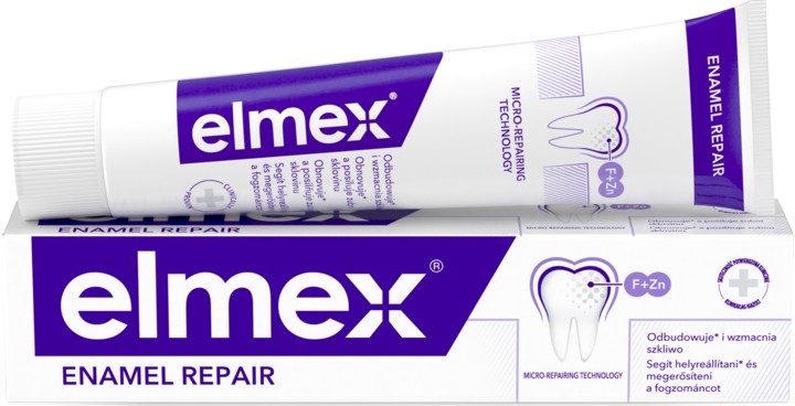 Elmex Enamel Repair - Pastă de dinți pentru refacerea și întărirea smalțului, 75 ml