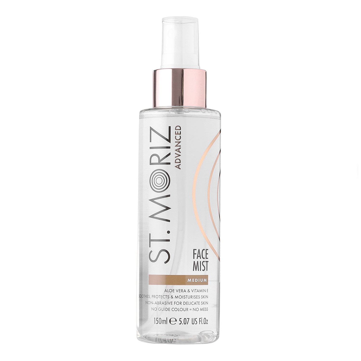 ST. MORIZ Autobronzant pentru față sub formă de spray, nuanță medie, 150 ml