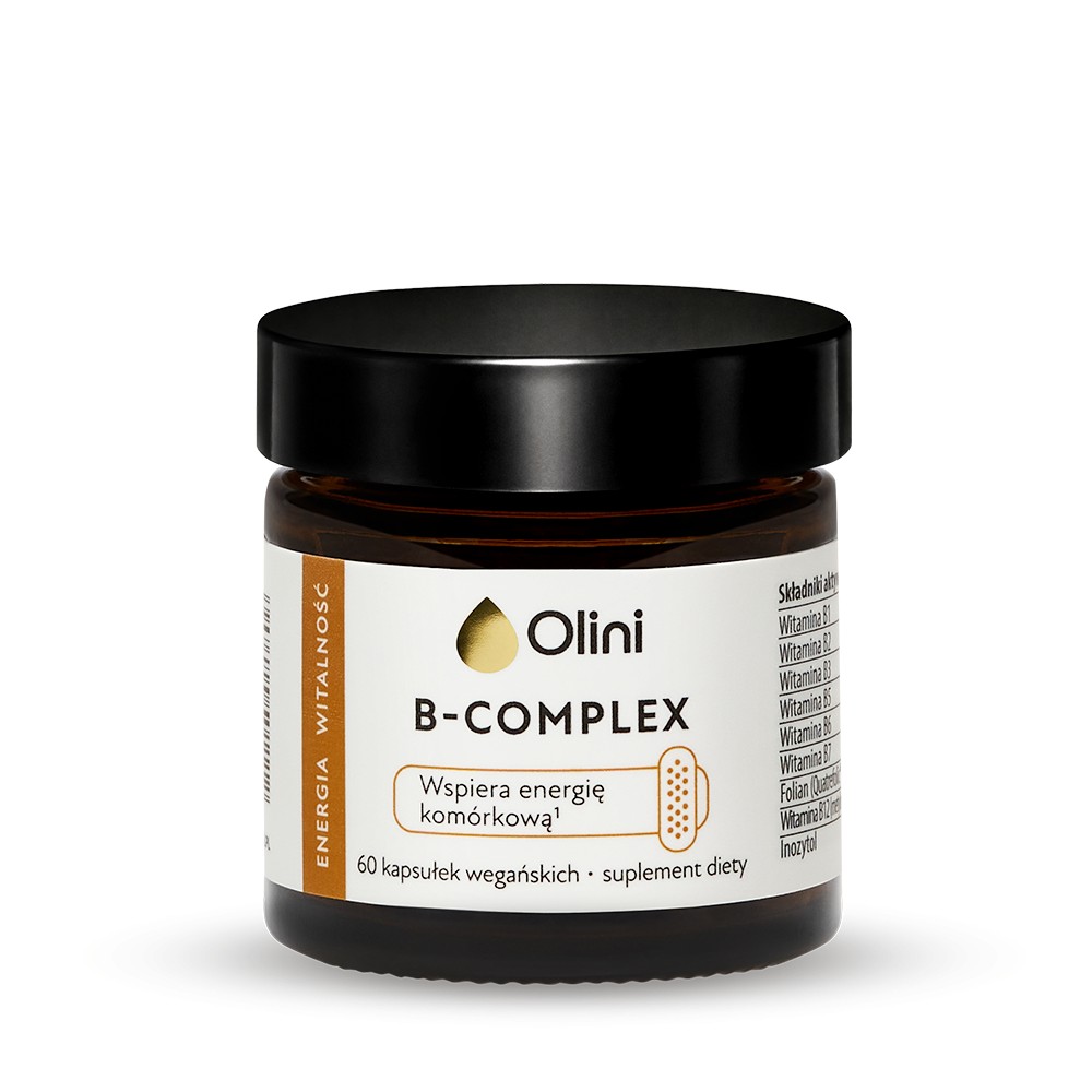 Olini Vitamina B-Complex Supliment alimentar 60 de capsule