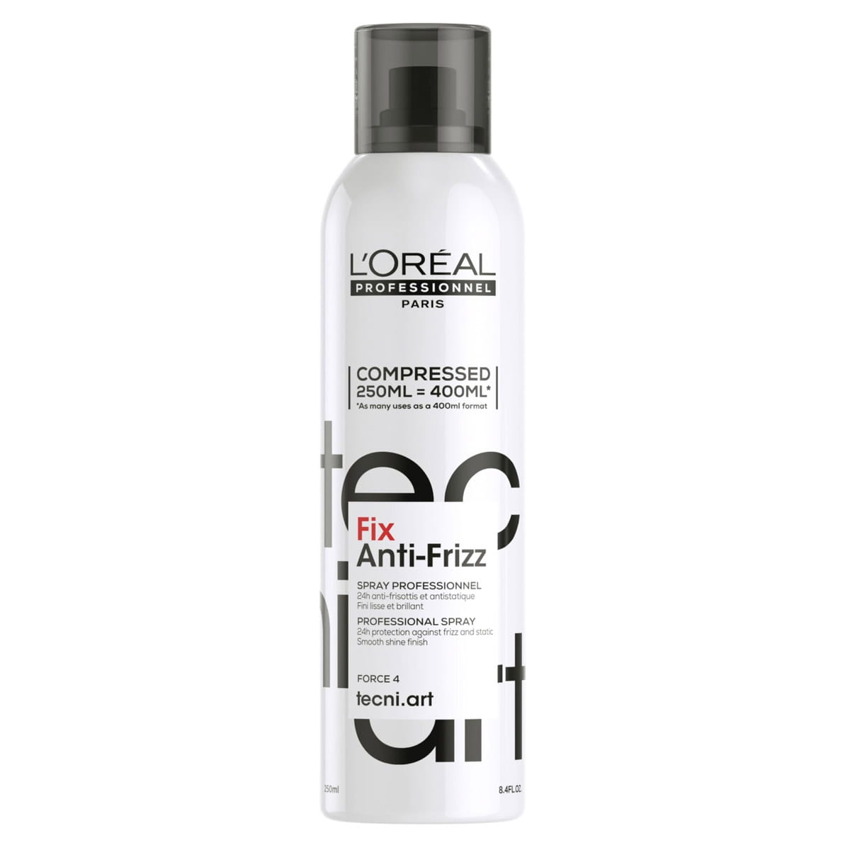 LOréal Professionnel Fix Anti-Frizz - Lac de fixare care previne încâlcirea părului, 250 ml