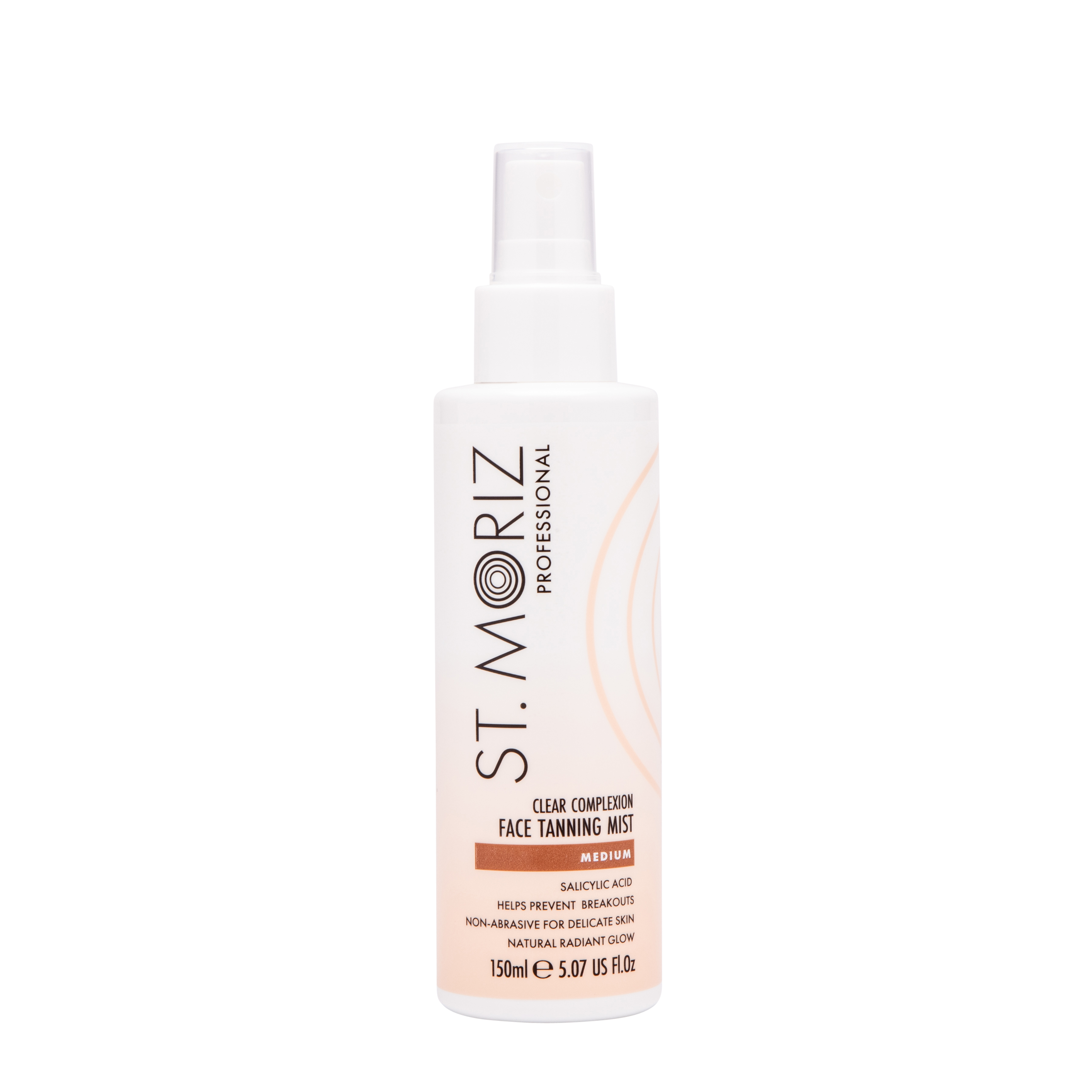 ST. MORIZ Loțiune autobronzantă pentru față, nuanță medie, 150 ml