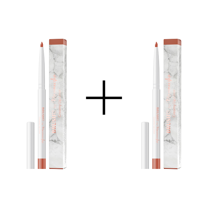 Brush Up! by Maxineczka Creamy Lip Liner Contur de buze 04 Warm Nude 1+1