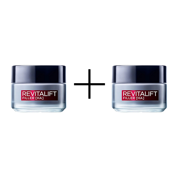 LOréal Revitalift Filler Cremă de zi 50 ml 1+1