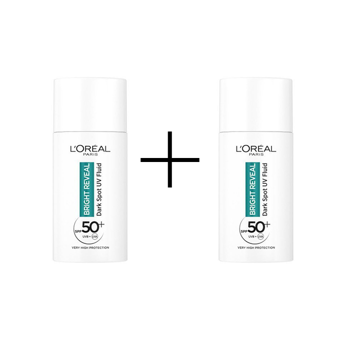 LOréal Bright Reveal Cremă pentru pete pigmentare SPF50+ 50 ml 1+1