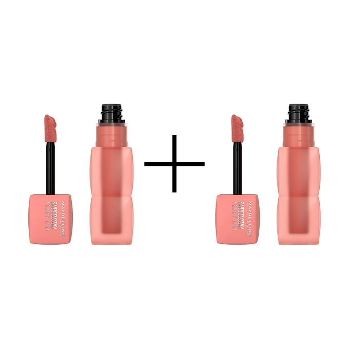 Maybelline Super Stay Teddy Tint Ruj de buze 25 Baby Tee 1+1