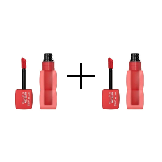 Maybelline Super Stay Teddy Tint Ruj 30 Coquettish 1+1
