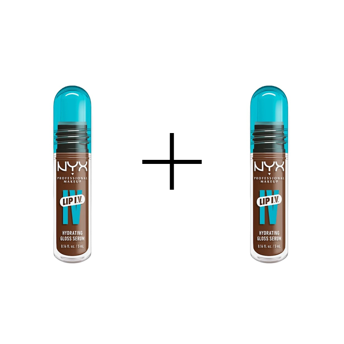 NYX Professional Makeup Lip IV Hydrating Gloss Serum - Luciu de buze 03 Splashn Space 1+1