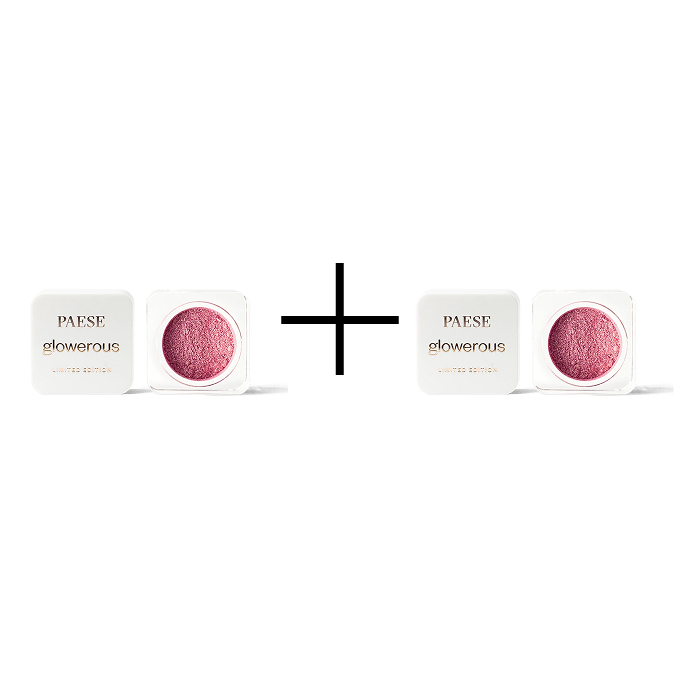 PAESE Glowerous Pigment pudră Gold Rose 1+1