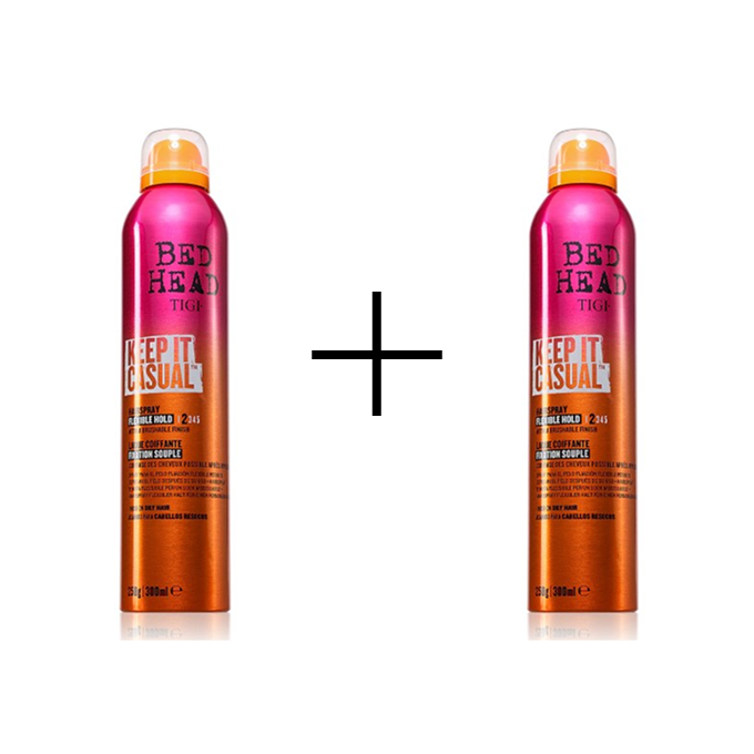 Tigi Bed Head Keep It Casual Lac de păr 300 ml 1+1