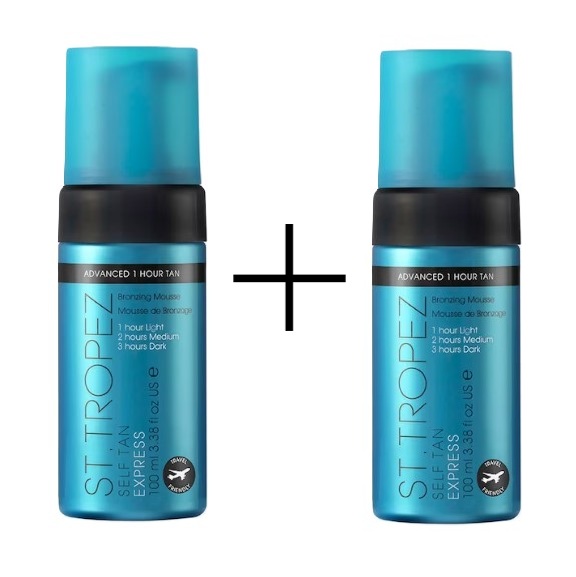 ST.TROPEZ Self Tan Express Spumă autobronzantă pentru corp 100 ml 1+1