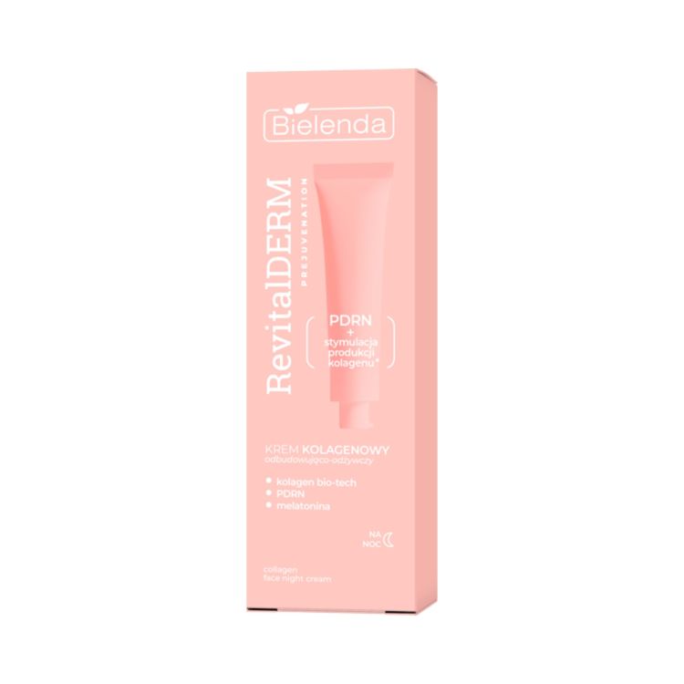 Bielenda RevitalDERM Prejuvenation Cremă de noapte cu colagen, regenerantă și hrănitoare, 40 ml
