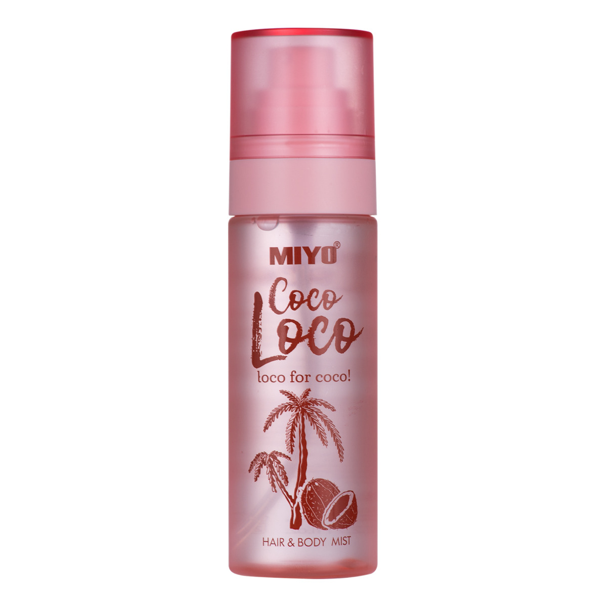 Miyo Spray parfumat pentru corp și păr Coco Loco 80 ml