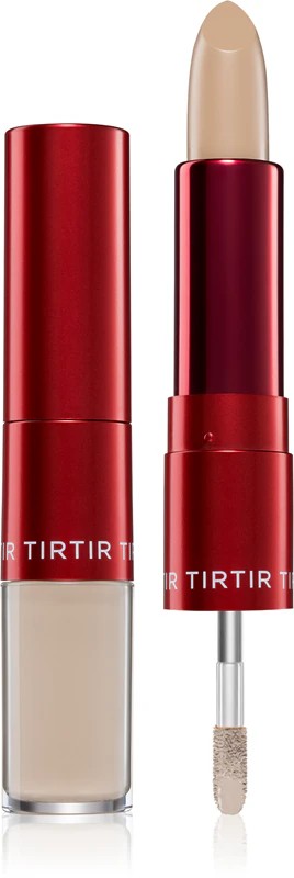 TIRTIR Glide & Hide Blurring Concealer - Corector cu acoperire 2 în 1 0.5N