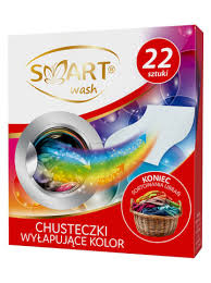 Smart Wash Șervețele care captează petele de culoare, 22 de bucăți