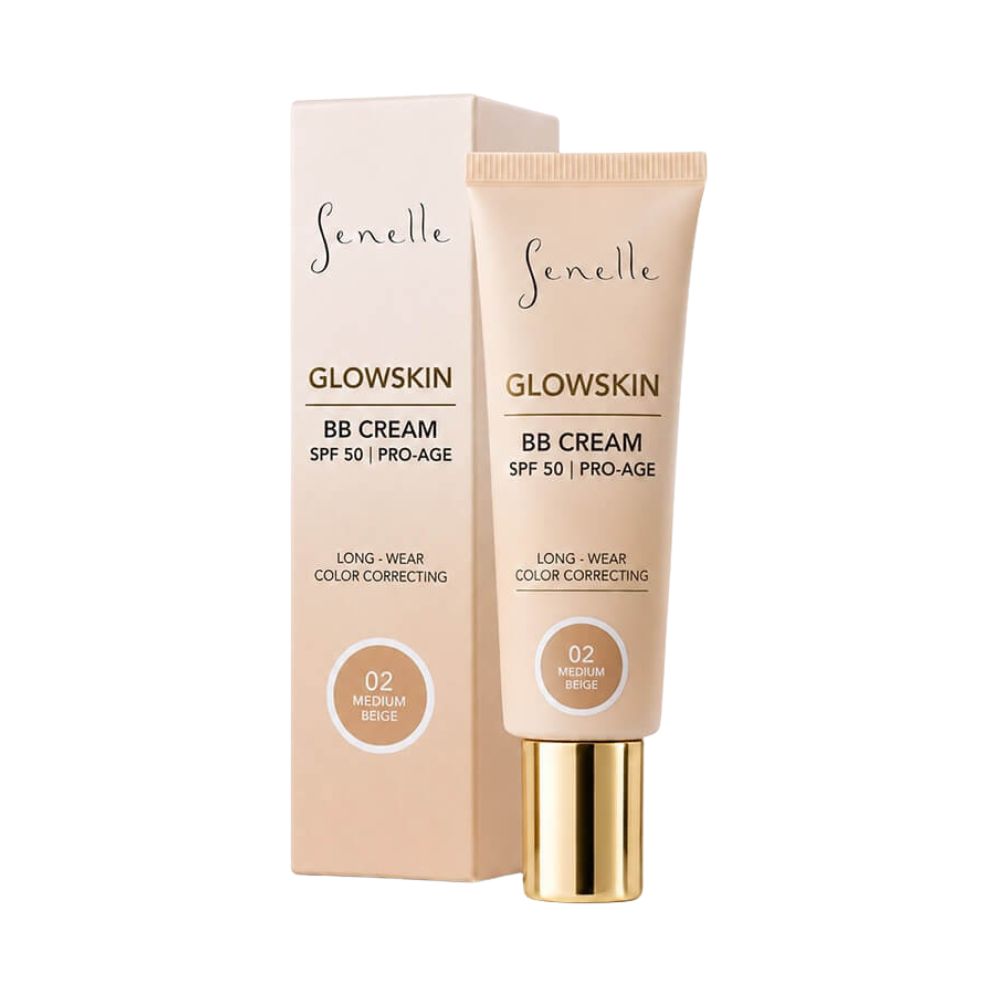 Senelle Glowskin BB Cream cu protecție solară SPF50 02 Medium Beige