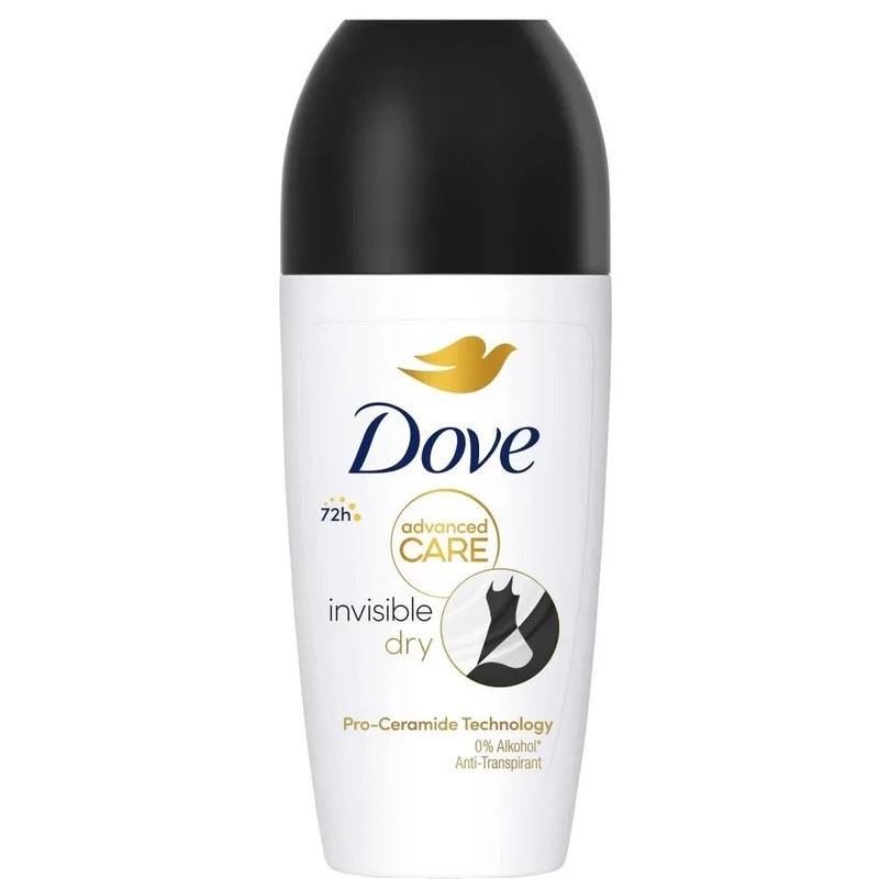 Dove Advanced Care 72h Antiperspirant cu bilă Invisible Dry 50 ml