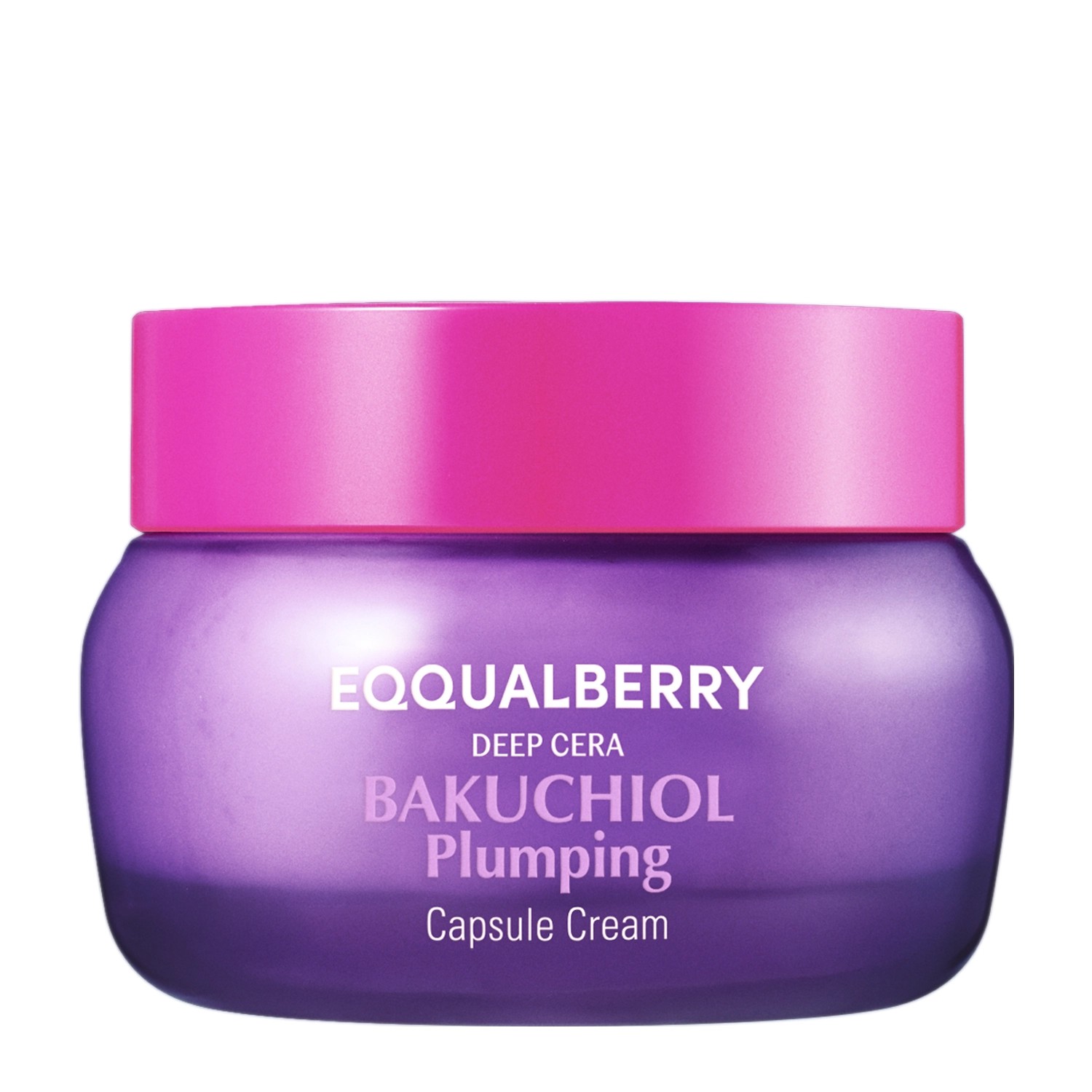Eqqualberry Bakuchiol - Cremă capsulară pentru față cu efect de umplere și tonifiere, 50 ml