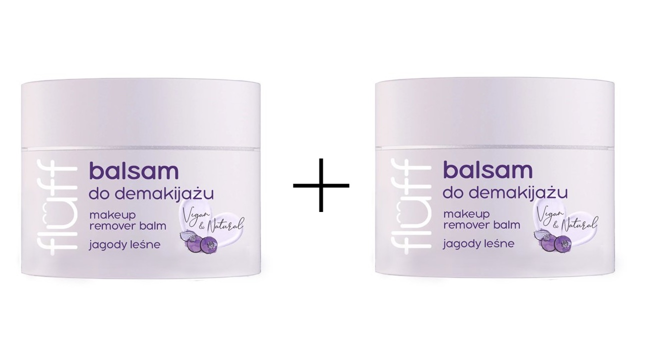 Fluff Balsam demachiant cu fructe de pădure 50 ml 1+1