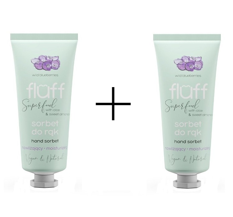 Fluff Sorbet pentru mâini cu fructe de pădure 50 ml 1+1