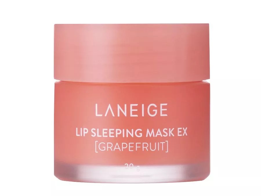 Laneige Lip Sleeping Mask Ex - Mască regenerantă pentru buze cu aromă de grapefruit, 20 g