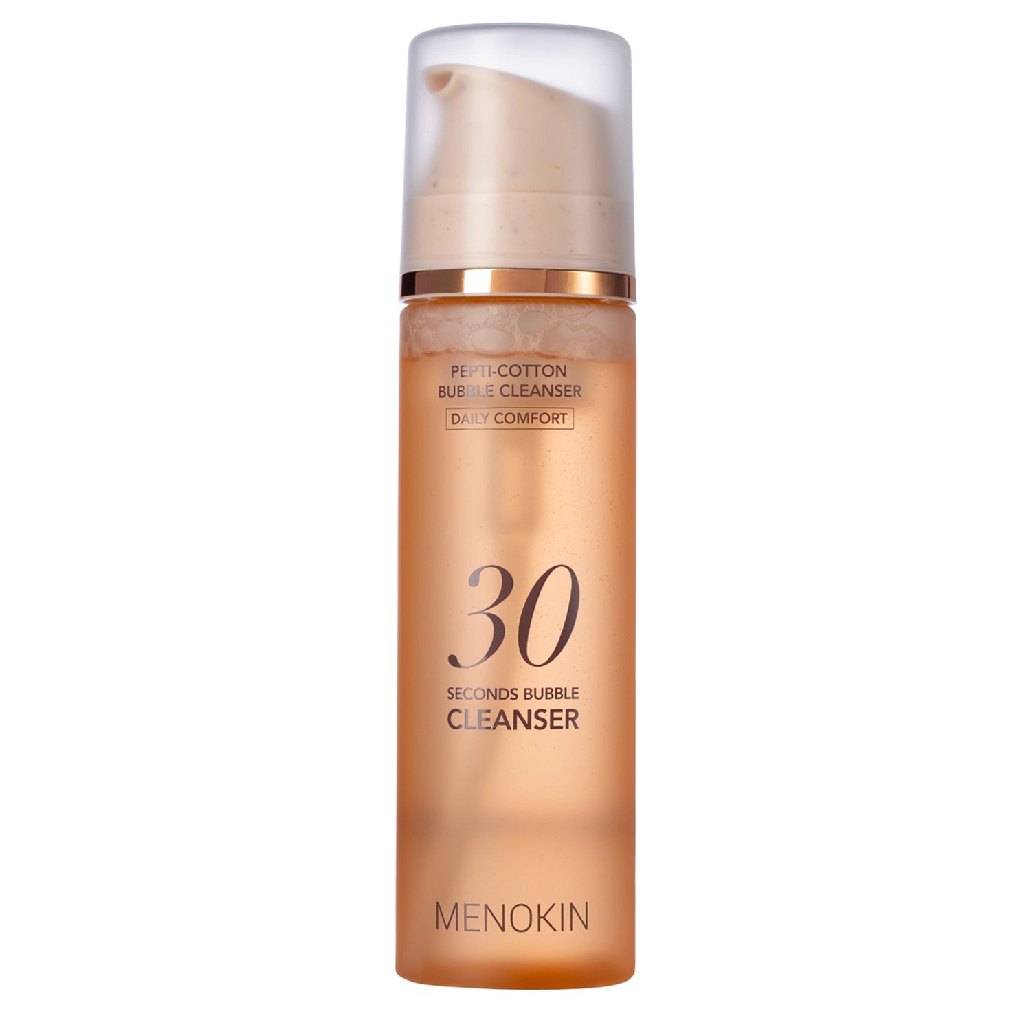 Menokin 30 Seconds Bubble Cleanser Daily Comfort Spumă de curățare pentru față 150 ml